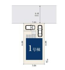 横浜市南区永田台の新築一戸建の区画図|限定1棟の販売です！
お気軽にお問合せ下さい！