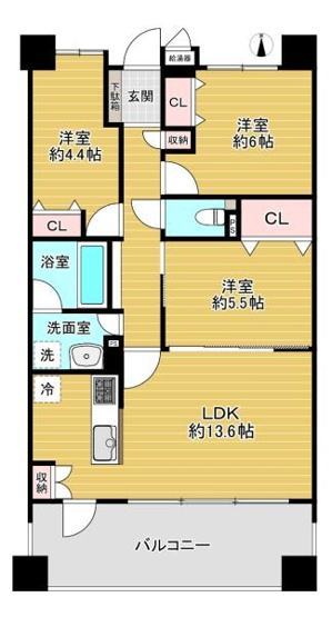 【間取り】 | 都島高倉ガーデンハウス