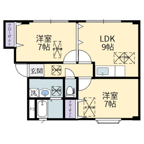 【間取り】 | ルネス桧山