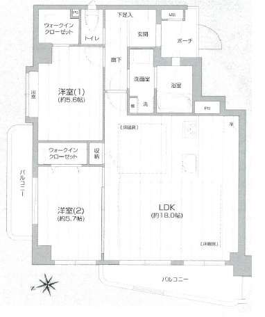 【間取り】 | ラビ・ゼームス坂