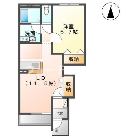 Freccia（フレシア）の間取り