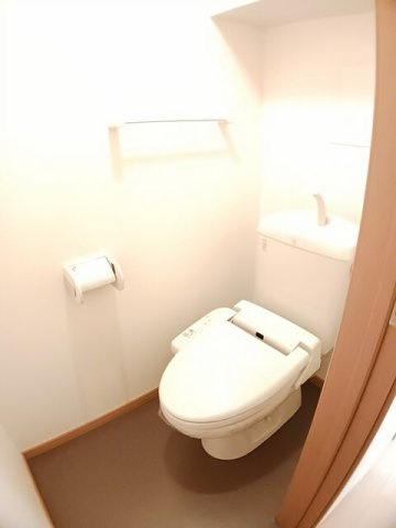 グリーンハイツＦのトイレ|落ち着いたトイレです