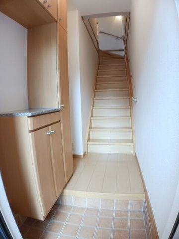 グリーンハイツＦの玄関|きれいな玄関です