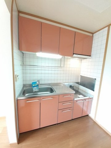 グリーンハイツＢのキッチン|きれいなキッチンです