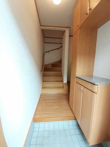 グリーンハイツＢの玄関|玄関です