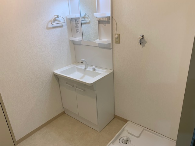 奥野マンションの洗面所