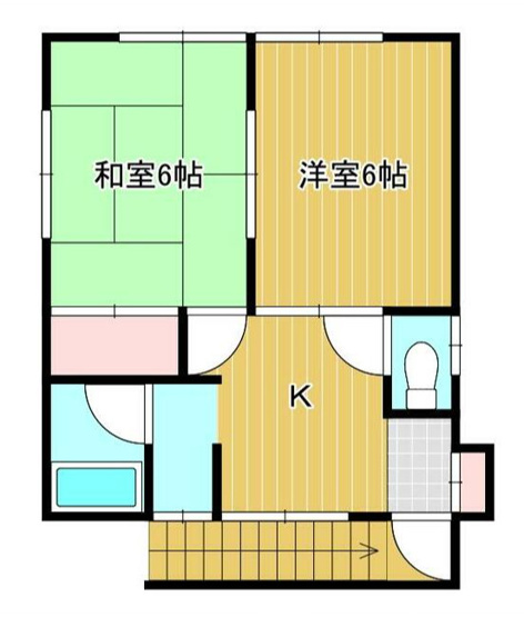 【間取り】 | アパート　富士見市上沢