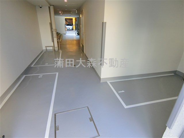 レジディア下丸子プレイスのその他共用部分|バイク置き場　空き状況等詳細はお問合せください。