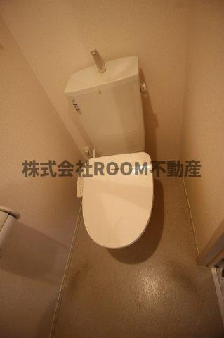 メゾンブランシェⅡのトイレ|落ち着いたトイレです