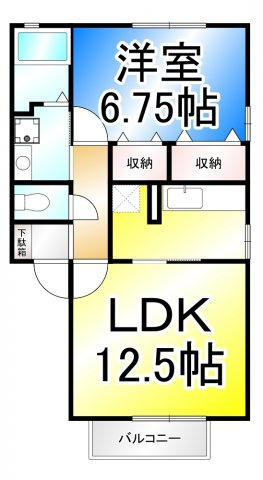グレース伊勢宮の間取り