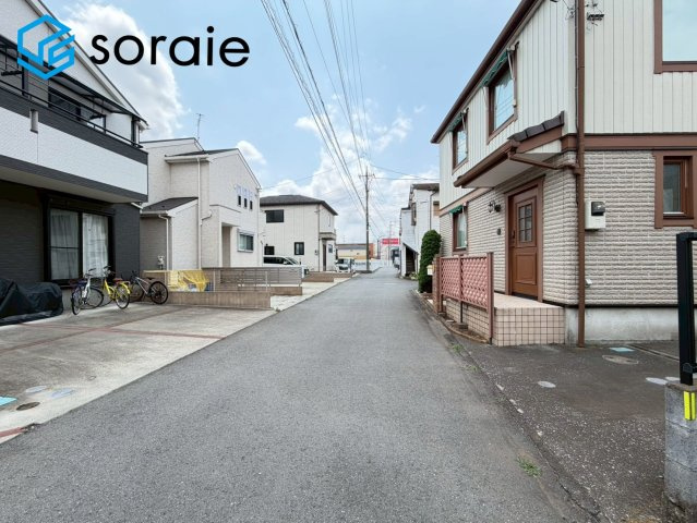 所沢市下安松　中古戸建の前面道路含む現地写真|2026/6/12　撮影