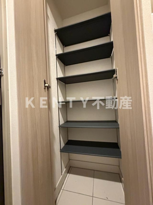 【収納】 | ドゥーエ梅屋敷 | こまごまとしたものを収納できそうですね