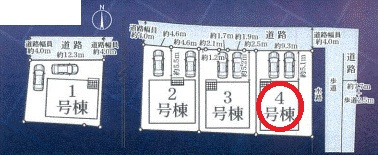 【区画図】 | クレイドルガーデン大和郡山市今国府町第２ | 区画図