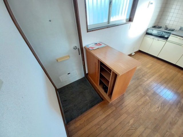 ミクターハイツの玄関