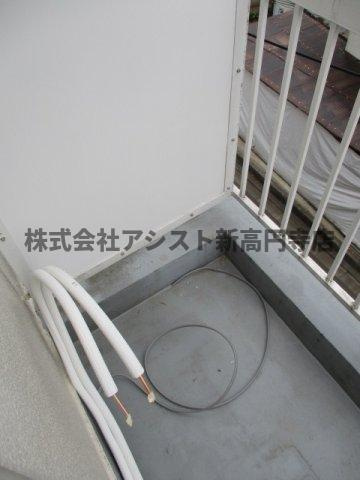 グリーンハイツ中野のバルコニー