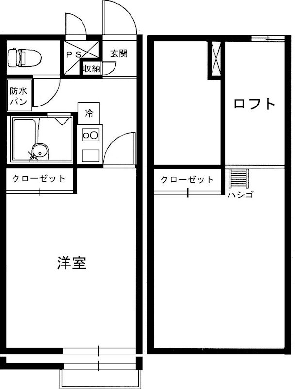 メインシティガーデン フォルトゥーナの間取り