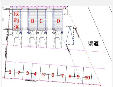 ＡＺＴＯ座間パーキングデポ　Dの間取り