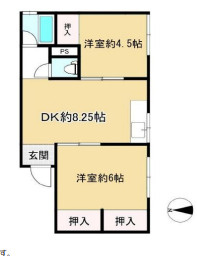 【間取り】 | ☆八戸ノ里ハイツ