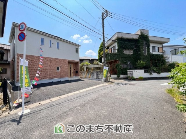 CRADLEGARDEN宇都宮市野沢町第5の前面道路含む現地写真|前面道路含む現地写真