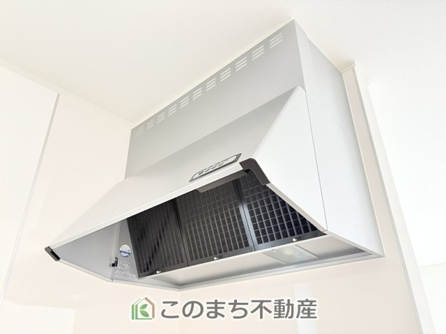 CRADLEGARDEN宇都宮市野沢町第5のキッチン|お料理の匂いもスッキリ♪シンプルデザインで掃除も簡単‼