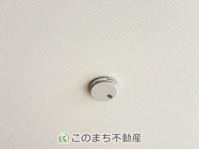 CRADLEGARDEN宇都宮市野沢町第5の設備|火災報知器もございますので、安心して暮らせます。
