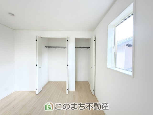 CRADLEGARDEN宇都宮市野沢町第5の収納|各居室に収納付で住みやすさにこだわっています♪