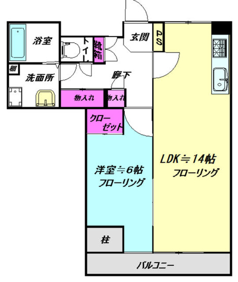 【間取り】 | グランウフ保坂