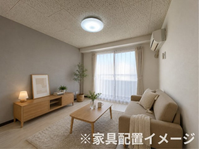 【洋室】 | フルグランデ日向町 | 落ち着いた色調の洋室です