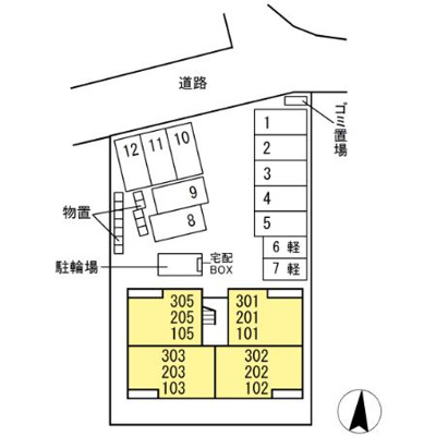 【区画図】 | ロイヤルステージ西津田