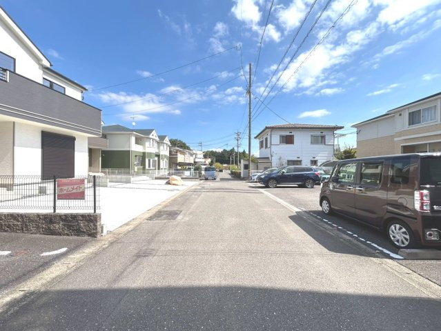 ハートフルタウン　江南市宮後町砂場東　全3区画分譲の前面道路含む現地写真|■前面道路　■ヤマダ不動産　株式会社リライフ　
■夢のマイホーム購入をフルサポートします！
