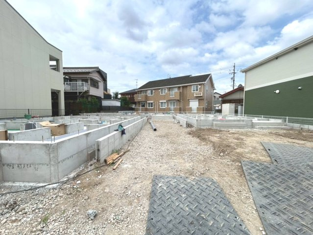 ハートフルタウン　江南市宮後町砂場東　全3区画分譲の外観|「現地（2026年6月21日）撮影」　
■全体写真　
■ヤマダ不動産　株式会社リライフ　