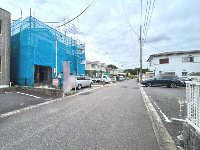 ハートフルタウン　江南市宮後町砂場東　全3区画分譲の前面道路含む現地写真|「現地（2026年9月10日）撮影」　
■前面道路　
■ヤマダ不動産　株式会社リライフ