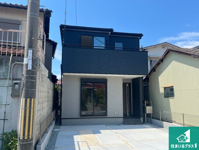 明石市田町　新築一戸建ての外観|お客様に長く安心して住んでいだだける事にこだわった家づくり！住んでからのアフターサービスにもしっかりと取り組んでいます！