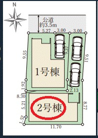 【区画図】 | Terrechez豊中市春日町４期 | 区画図