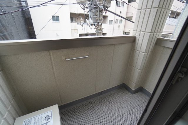 ルシール門前仲町のバルコニー