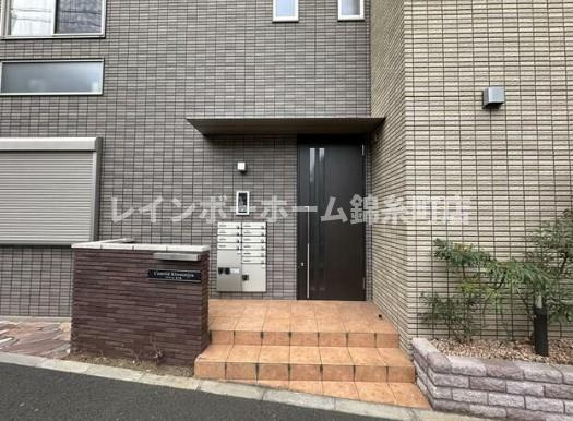 ラミティエ北千住のエントランス