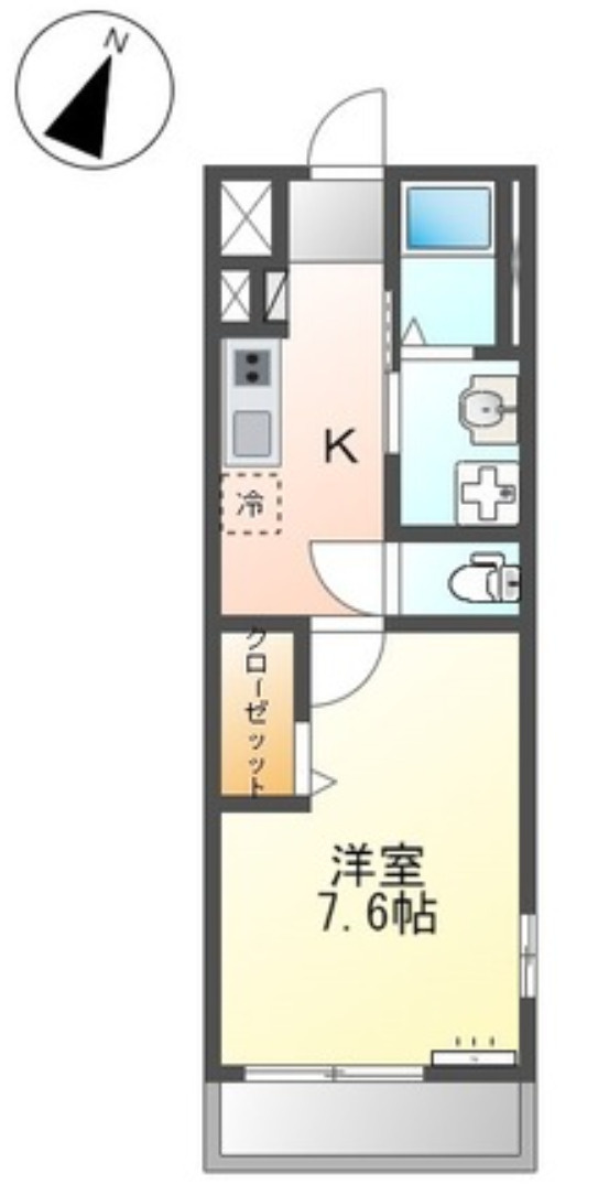 Avenir May　東加古川の間取り