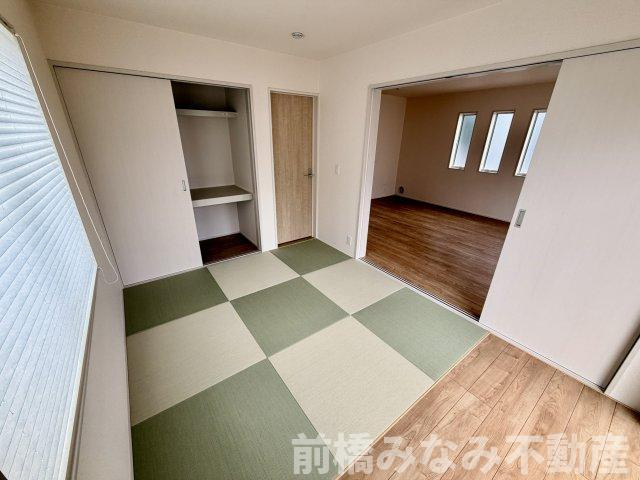 【新築】渋川市金井第19　１号棟(全４棟)　リーブルガーデン　新築建売分譲の和室|来客時にも便利な和室付き