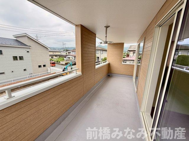 【新築】渋川市金井第19　１号棟(全４棟)　リーブルガーデン　新築建売分譲のバルコニー|バルコニーがあります