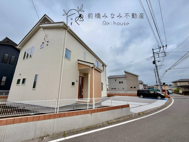 【新築】渋川市金井第19　１号棟(全４棟)　リーブルガーデン　新築建売分譲の外観|落ち着いた雰囲気の外観です