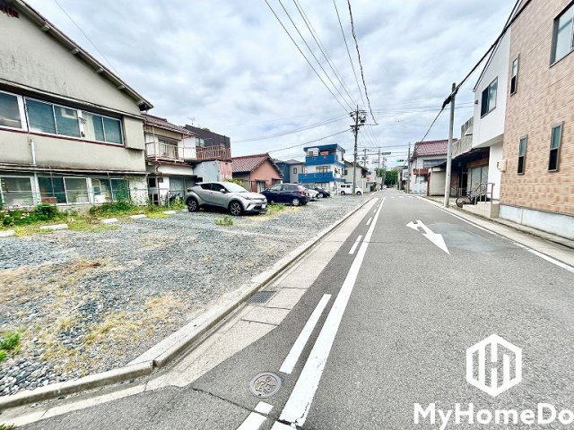 北区木津根町　1期の前面道路含む現地写真