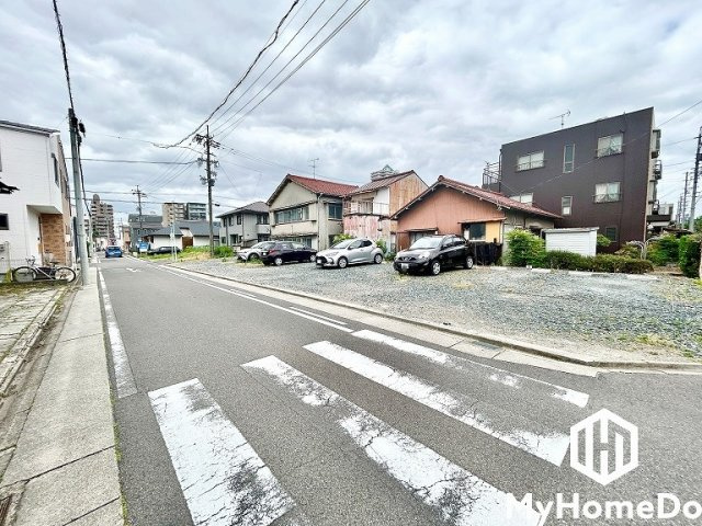 北区木津根町　1期の前面道路含む現地写真