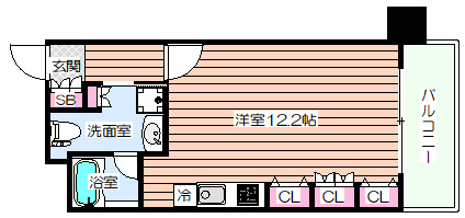 【間取り】 | レジュールアッシュ福島