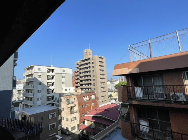 加治屋ハイツの展望|バルコニーからの眺望です