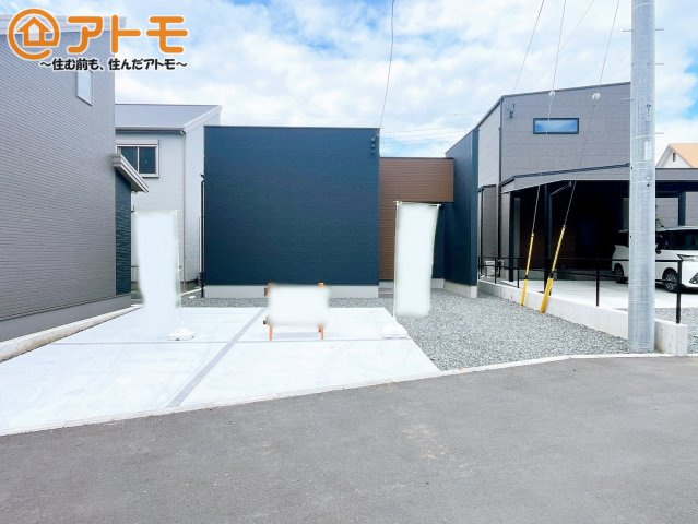 【駐車場】 | 富士宮市淀師　新築戸建て　平屋