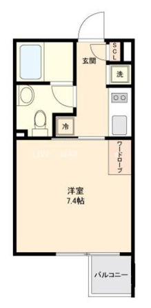 ★仲介手数料は賃料の半月分+税★