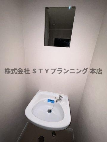 仲介手数料0円！ドミール英の独立洗面台