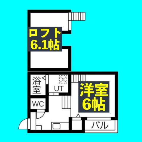 グリーンリーフ名城清水の間取り