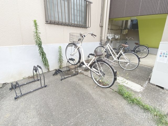 クロスハイツのその他共用部分|駐輪スペース！