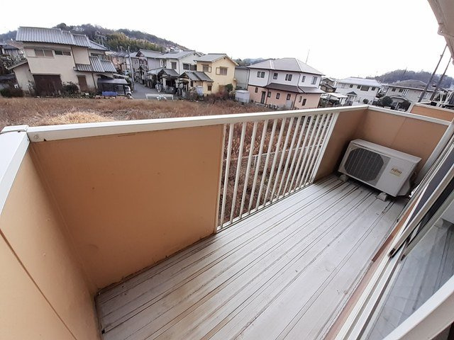 エクセル北門のバルコニー